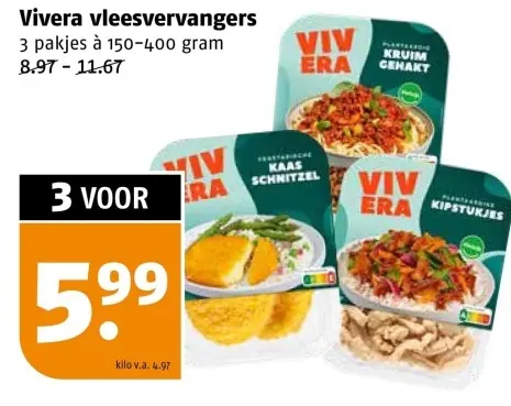 Aanbieding: Vleesvervangers