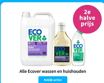 Aanbieding: Ecover wassen en huishouden
