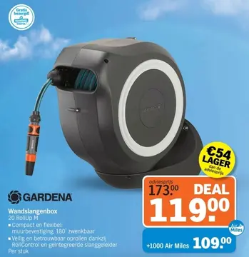 Aanbieding: Wandslangenbox 20 RollUp M