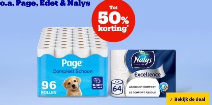 Aanbieding: Toilet paper