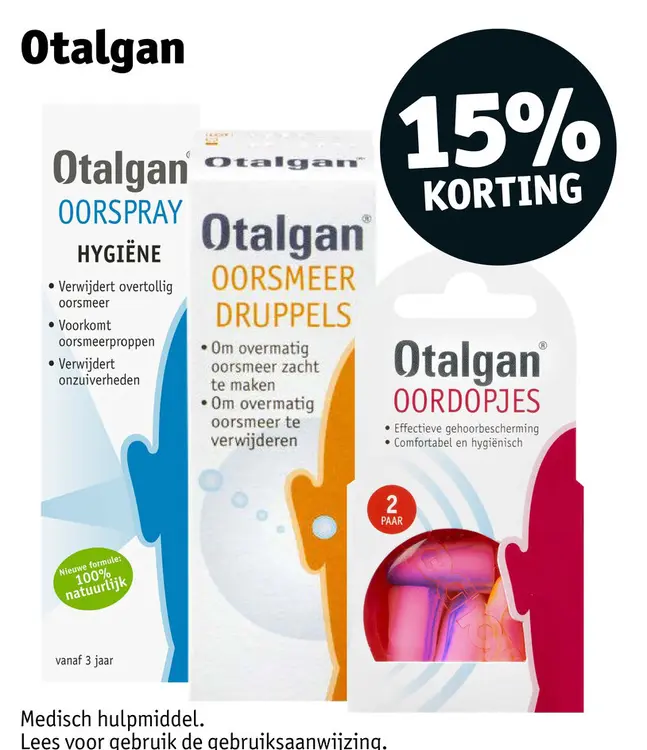 Aanbieding: Otalgan Ear Care Products