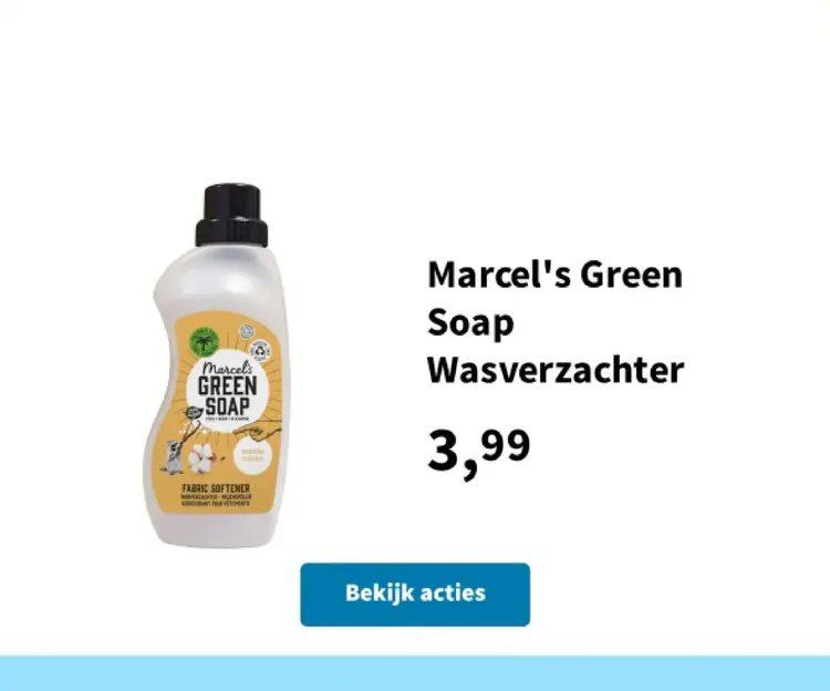 Aanbieding: Marcel's Green Soap Wasverzachter
