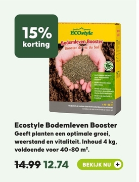 Aanbieding: Ecostyle Bodemleven Booster