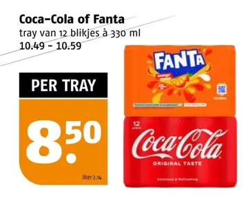 Aanbieding: Coca-Cola of Fanta