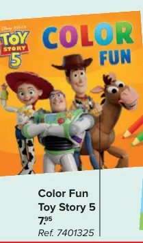 Promotie: Color Fun Toy Story 5