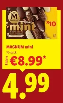 Aanbieding: Magnum mini