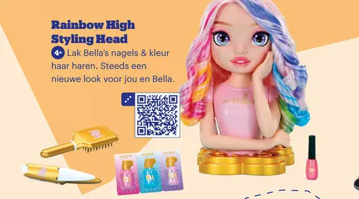 Promotie: Rainbow High Styling Head