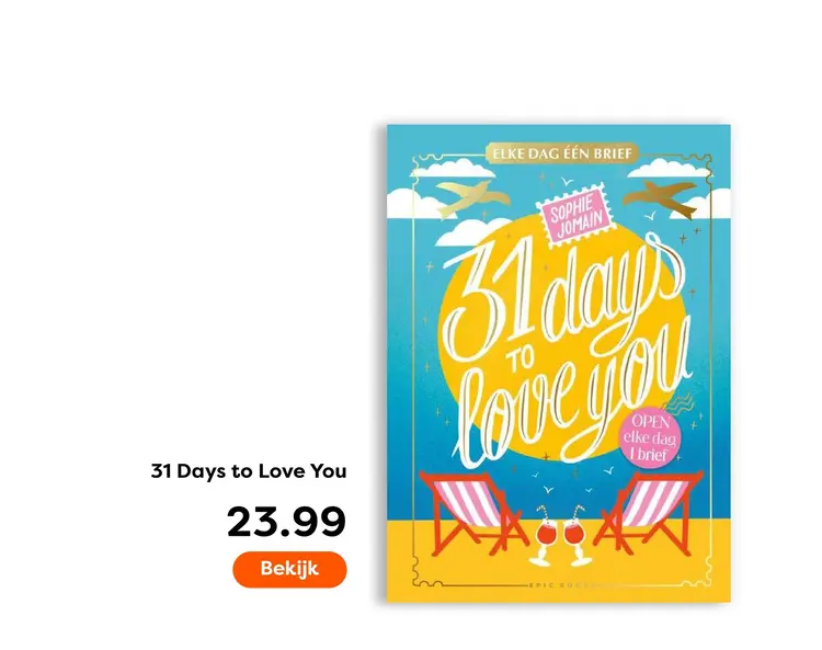 Aanbieding: 31 Days to Love You