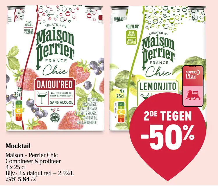 Promotie: Mocktail Maison - Perrier Chic