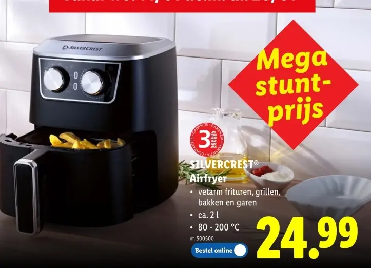 Promotie: Airfryer