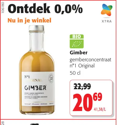 Promotie: Gimber Gemberconcentraat n°1 Original