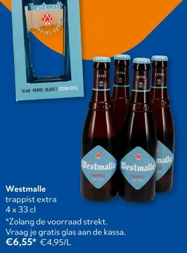 Aanbieding: Westmalle trappist extra