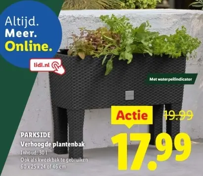 Aanbieding: Verhoogde plantenbak