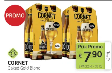 Offre: CORNET Oaked Gold Blond