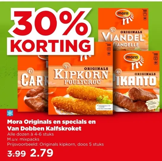 Mora Originals en specials en Van Dobben Kalfskroket