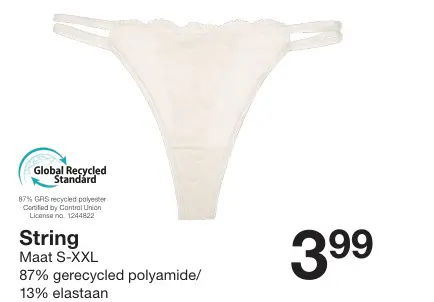 Promotie: String