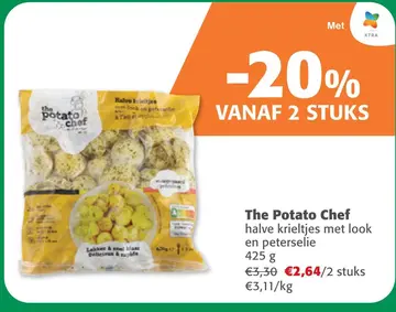 Aanbieding: The Potato Chef halve krieltjes met look en p