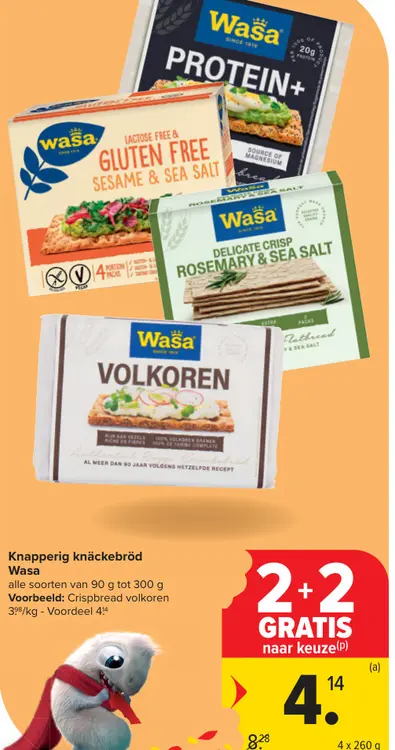 Promotie: Knapperig knäckebröd