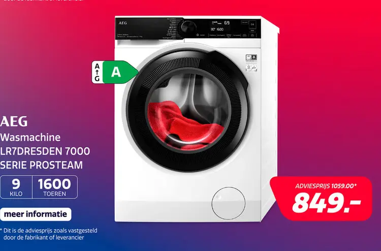 Aanbieding: AEG LR7DRESDEN 7000 SERIE PROSTEAM