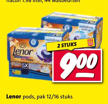 Aanbieding: pods