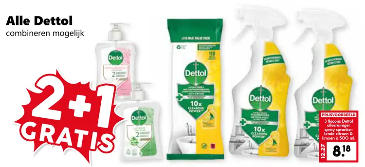 Aanbieding: Alle Dettol