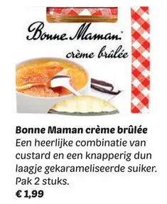 Aanbieding: crème brûlée