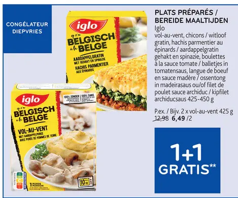 Offre: Plats préparés / bereide maaltijden