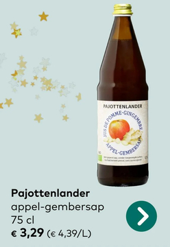 Aanbieding: Pajottenlander appel-gembersap