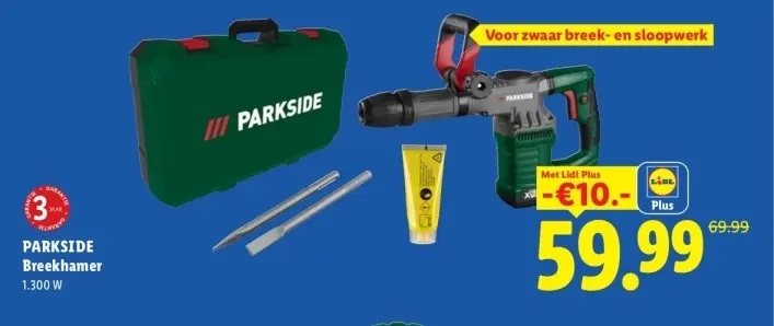 Aanbieding: Breekhamer