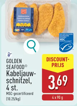 Promotie: Kabeljauw-schnitzel