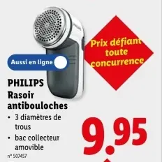 Offre: Rasoir antibouloches