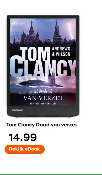 Aanbieding: Tom Clancy Daad van verzet