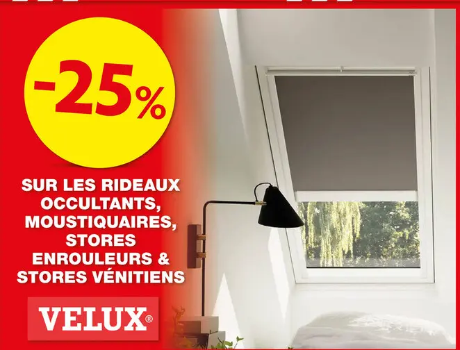 Offre: Rideaux occultants, moustiquaires, stores enr