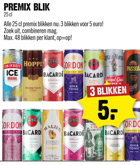 Aanbieding: Premix Blik