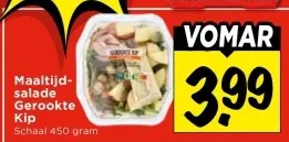 Maaltijdsalade Gerookte Kip