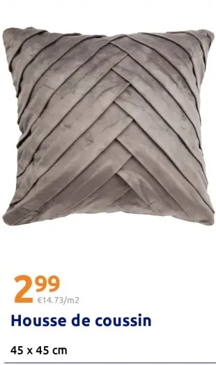 Offre: Housse de coussin