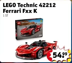 Aanbieding: LEGO Technic 42212 Ferrari Fxx K