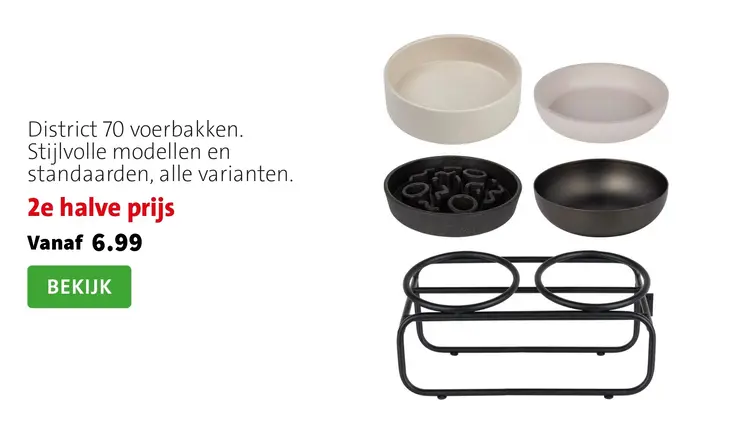 Aanbieding: District 70 voerbakken