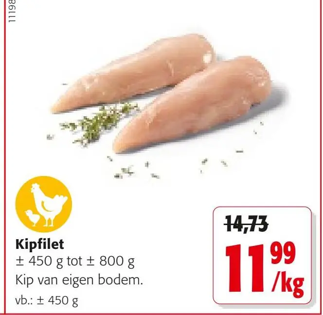 Promotie: Kipfilet