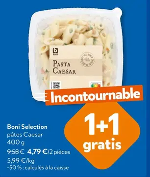Offre: pâtes Caesar