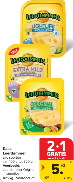 Promotie: Kaas Leerdammer