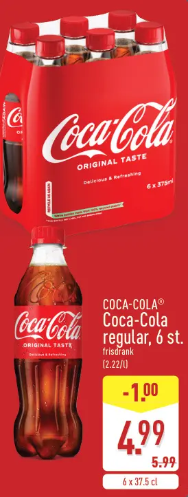 Promotie: Coca-Cola regular