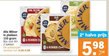 Aanbieding: Alle Milner in plakken