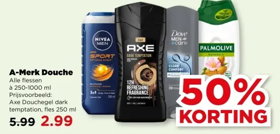 Aanbieding: A-Merk Douche