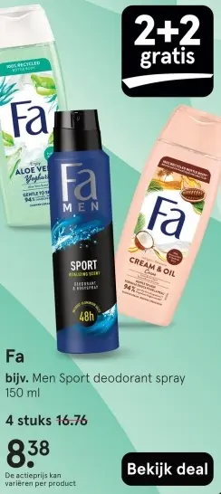 Aanbieding: Fa