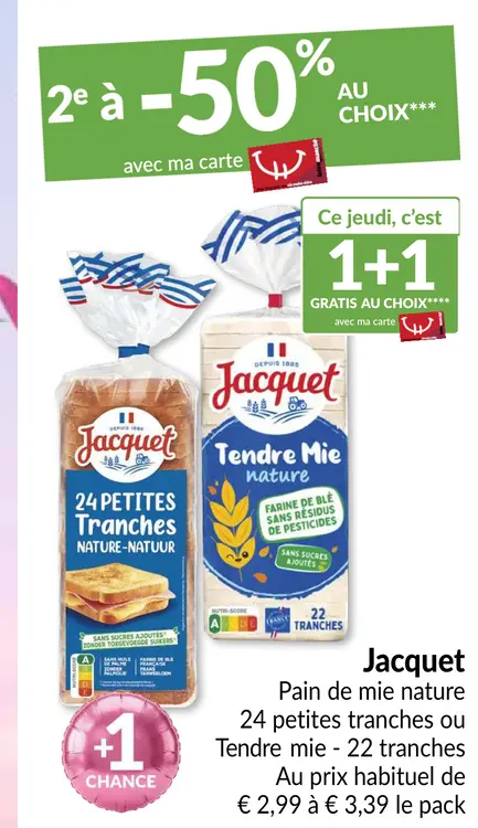 Offre: Pain de mie nature
