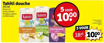 Aanbieding: Tahiti douche