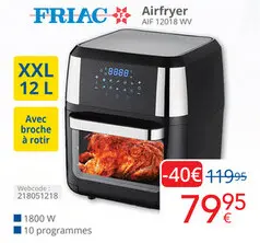 Offre: Airfryer AIF 12018 WW