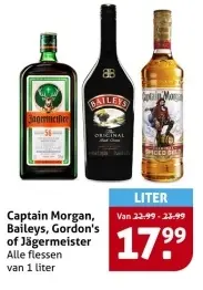 Aanbieding: Tanqueray gin of Licor 43