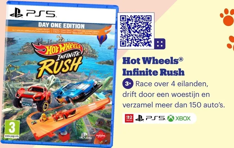 Aanbieding: Hot Wheels Infinite Rush